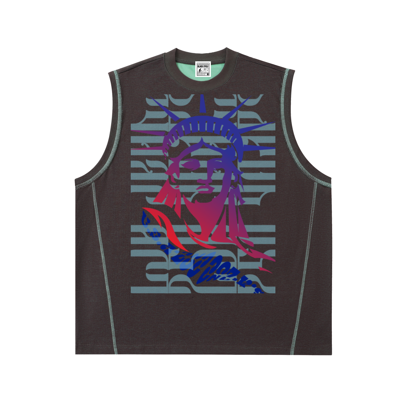 Contrast Panel Cooling Performance Tank Top