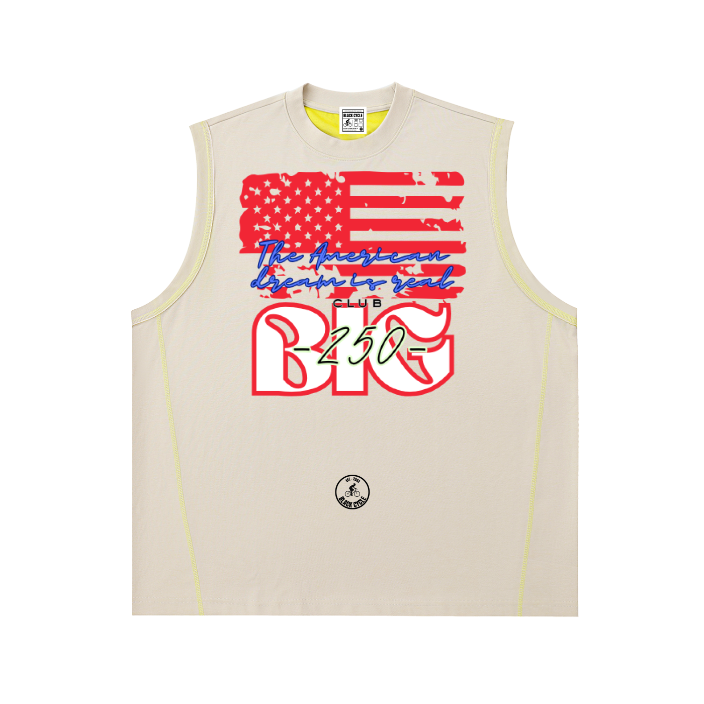 Contrast Panel Cooling Performance Tank Top