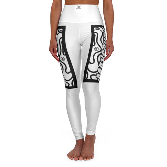 High Waisted Yoga Leggings (AOP)