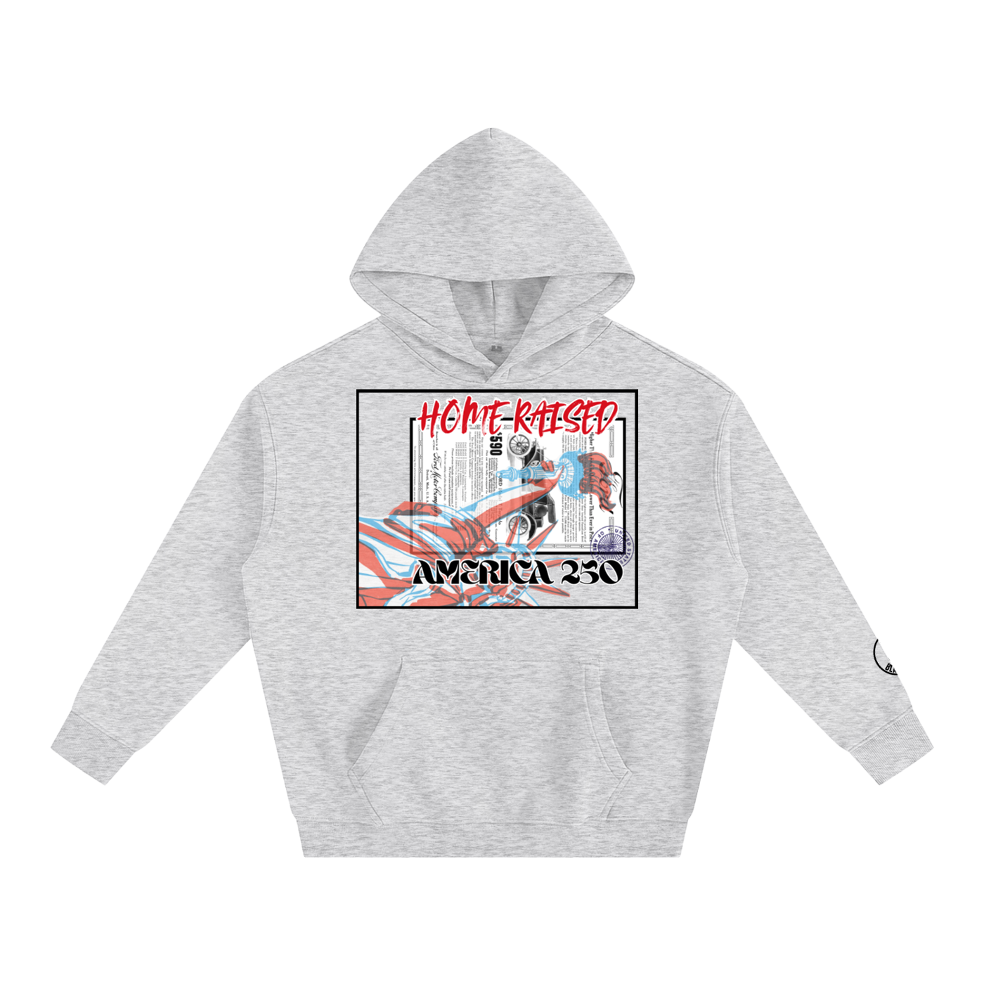 Oversize Fleeced Hoodie