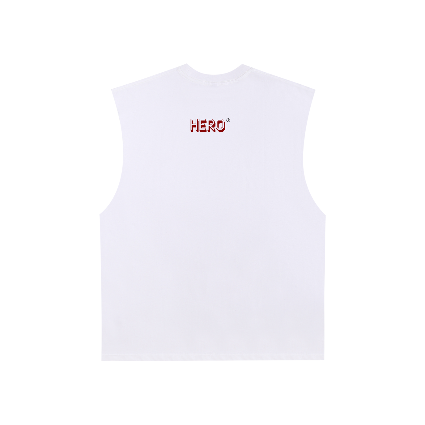 Raw Edge Cotton Tank Top