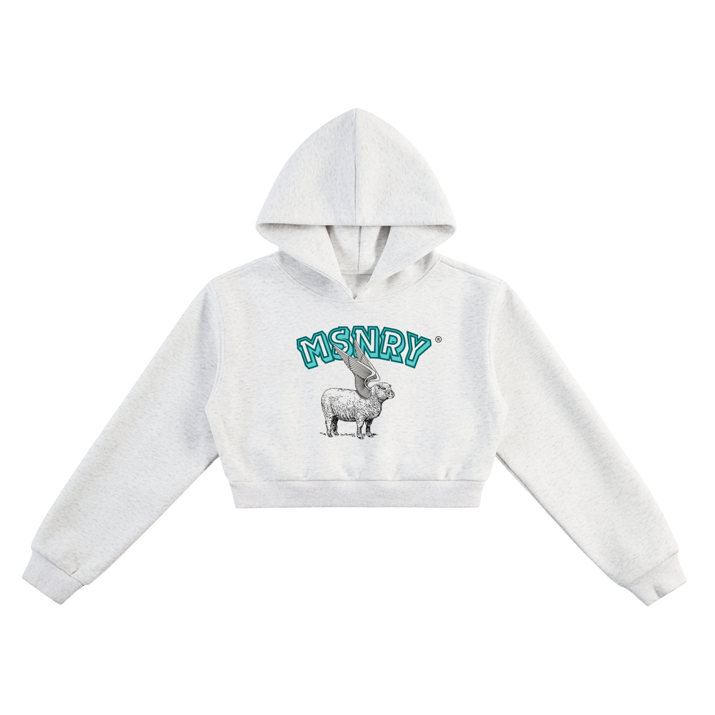 Essential Cropped Hoodie