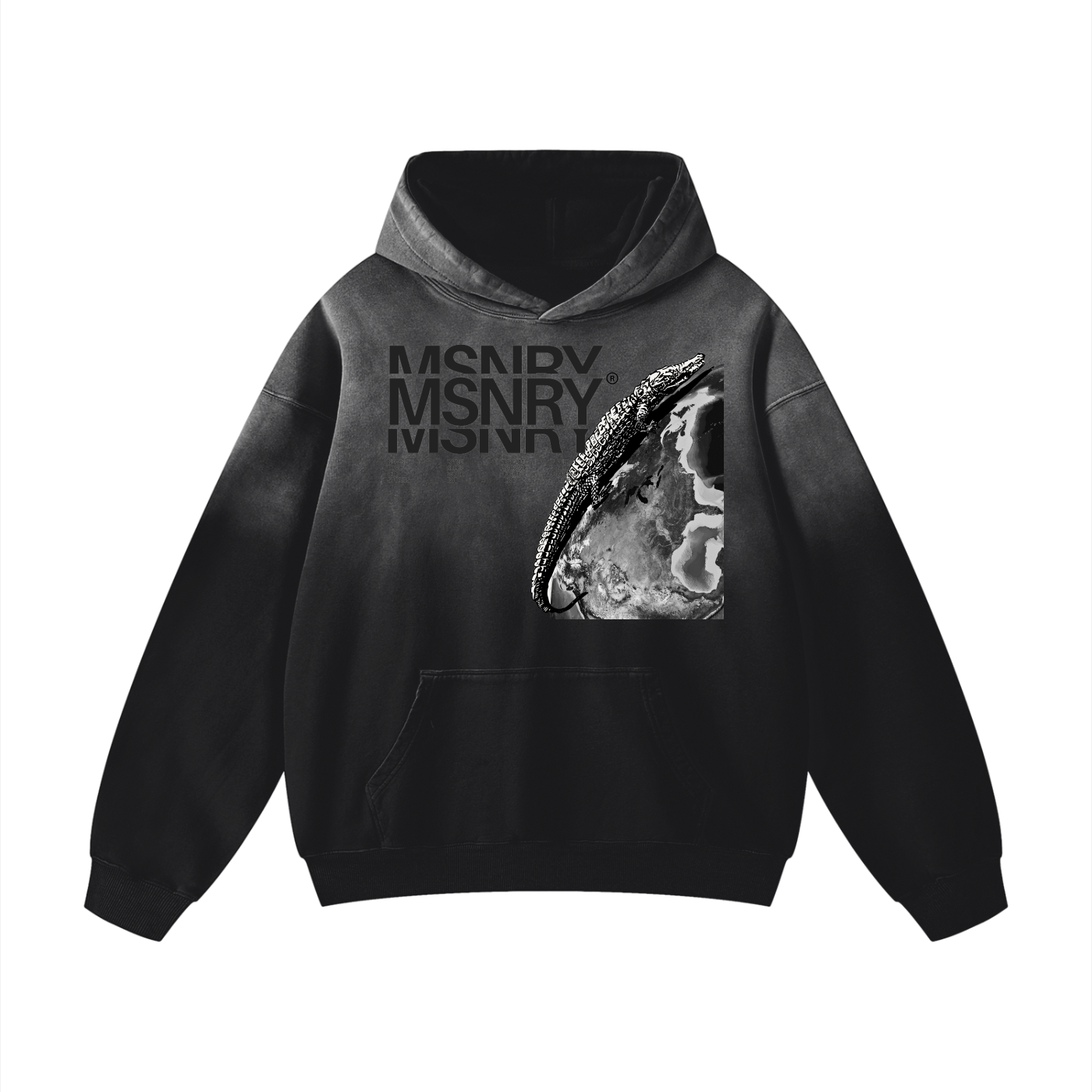 Heavyweight Sunfade Oversized Hoodie