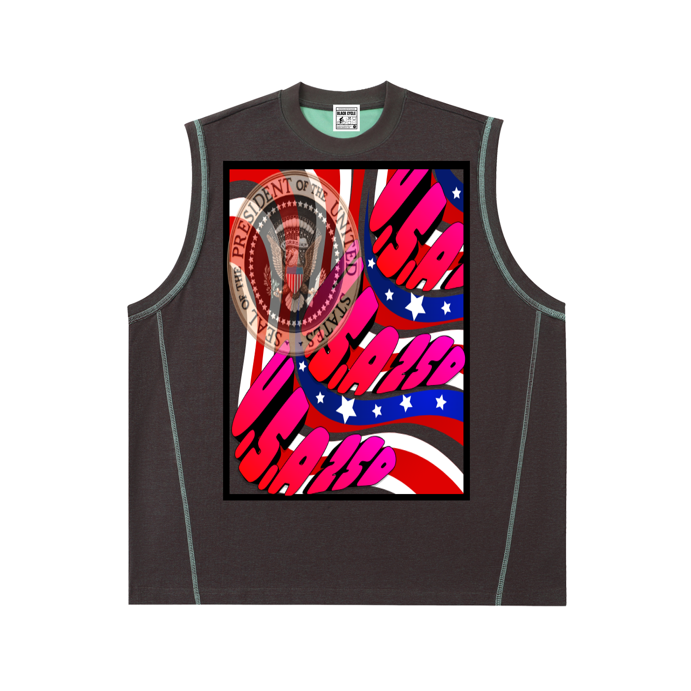 Contrast Panel Cooling Performance Tank Top