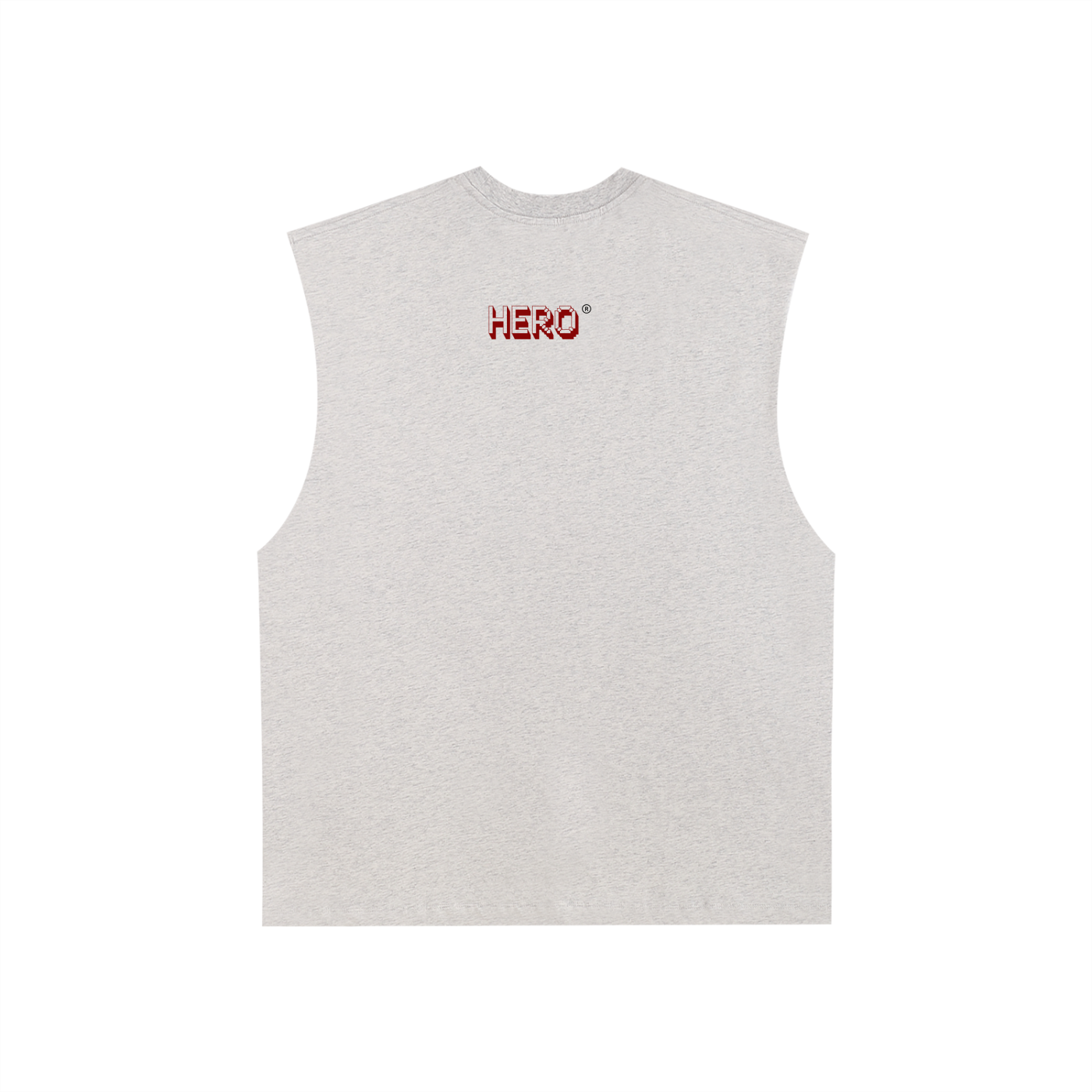 Raw Edge Cotton Tank Top