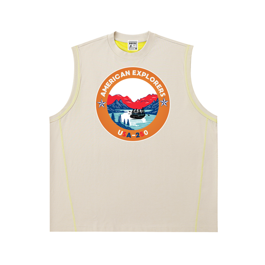 Contrast Panel Cooling Performance Tank Top