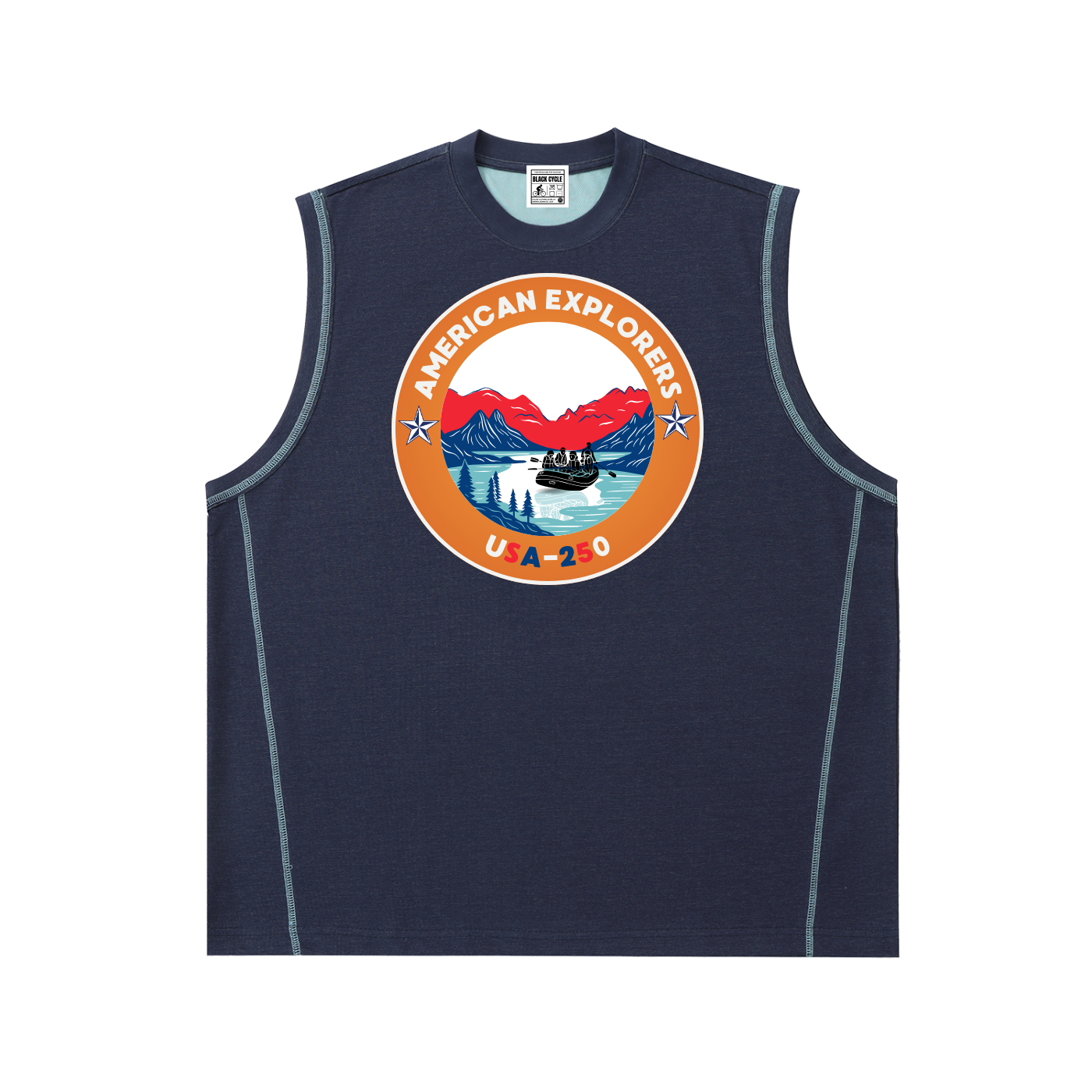 Contrast Panel Cooling Performance Tank Top