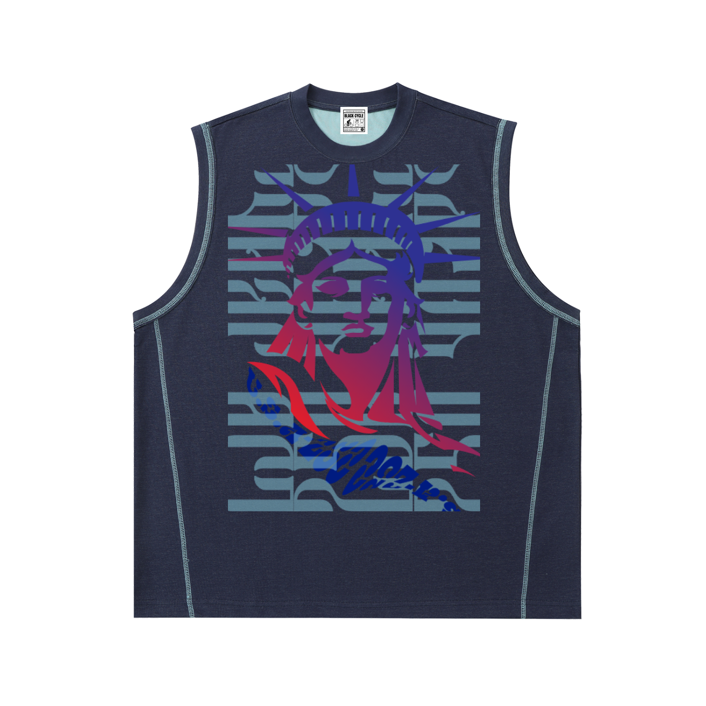 Contrast Panel Cooling Performance Tank Top