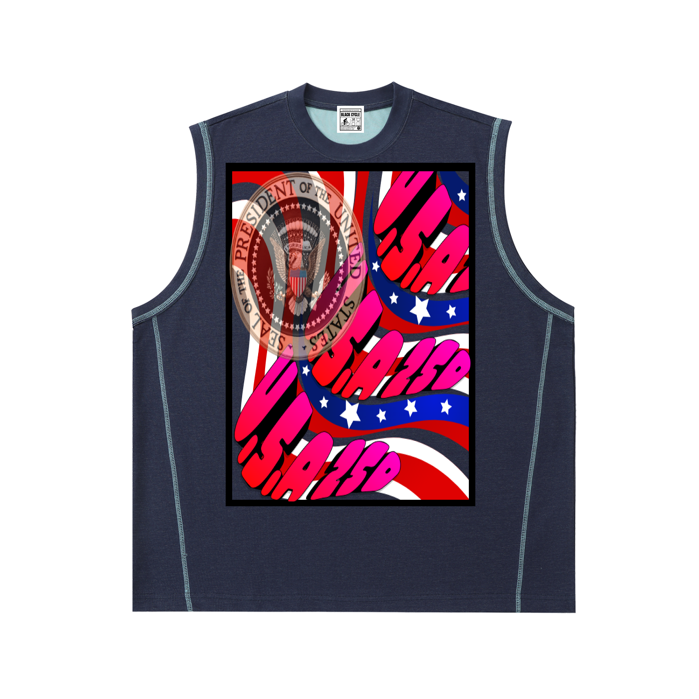 Contrast Panel Cooling Performance Tank Top